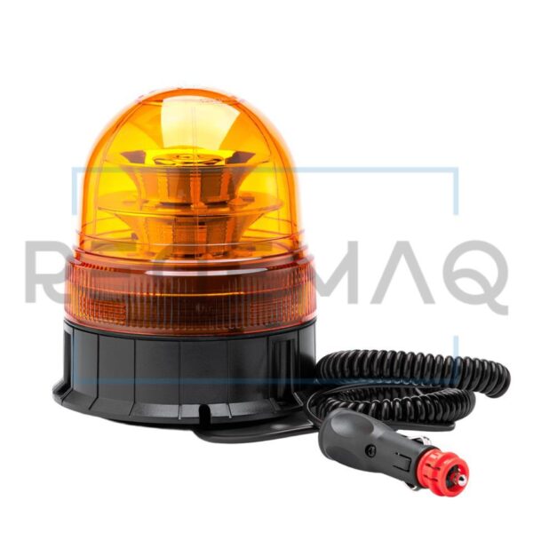 FARO ROTATIVO LED CON IMAN Y CONECTOR DE MECHERO