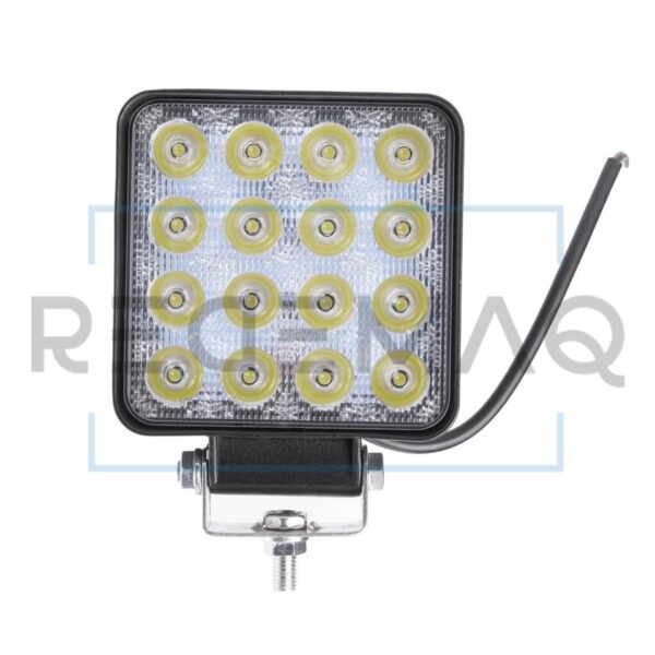 FARO TRABAJO LED 48W CUADRADO 10-30V